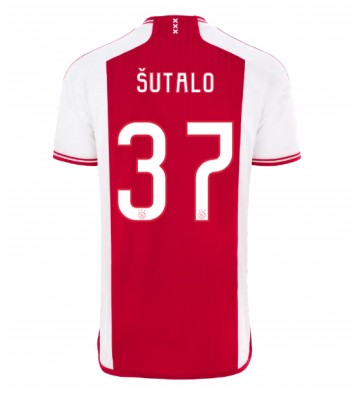 Ajax Josip Sutalo #37 Primera Equipación 2023-24 Manga Corta